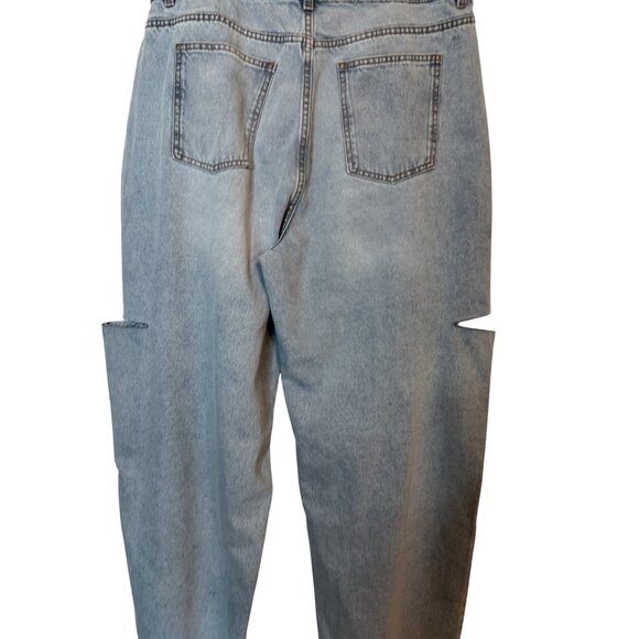 2/$30 NWT Vintage 12 PrettyLittleThing High Waisted Straight Leg Jeans - Picture 13 of 16